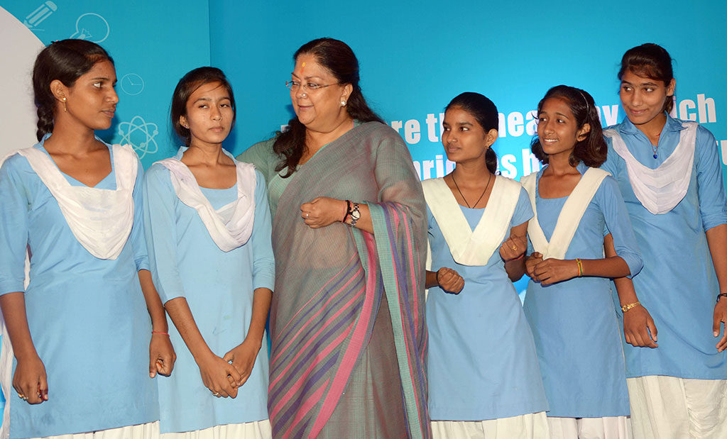 At state level, Rajasthan CM Vasundhara Raje, being a woman herself, has taken several initiatives to promote BBBP schemes. 