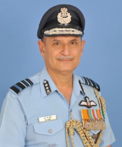 On Thursday, Chief Air Marshal R.K. Dhir visited Jaisalmer Air Force Station to monitor the security arrangements in Rajasthan.