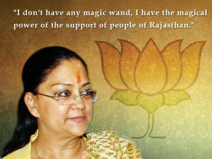 Saffron will be the 'hot color' for the upcoming 2018 Rajasthan Assembly Elections, as Rajasthan BJP is set to repeat the victory of 2013 polls under Vasundhara Raje.