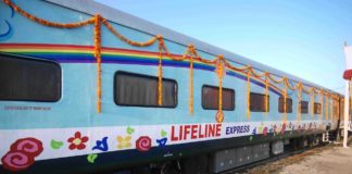 Lifeline Express Reaches Barmer to Treat Patients