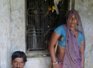 Shankar Lal and his wife Ramkanya