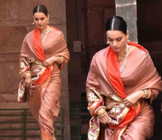 Kangana Ranaut Look from Manikarnika