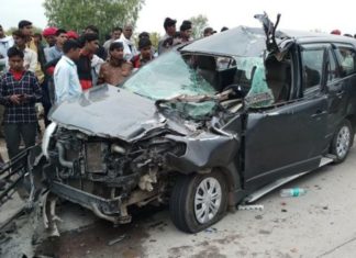 Jashodaben Car Accident
