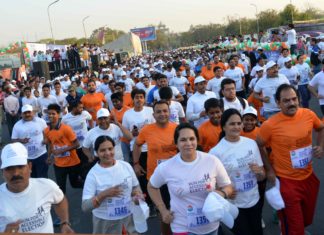 लोकतंत्र की मजबूती के लिए जयपुराइट्स ने लगाई दौड़, देखें इमेज गैलेरी news of rajasthan