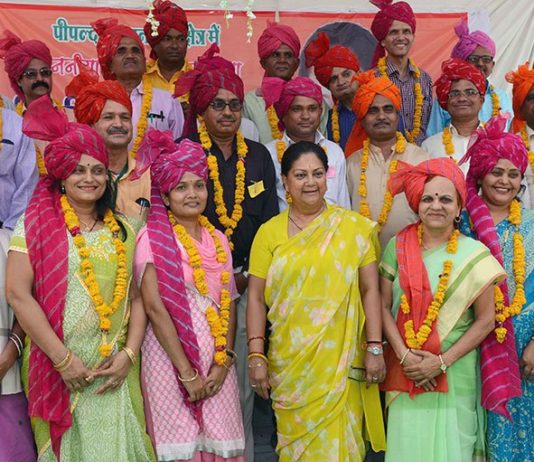 मुख्यमंत्री राजे ने पीपल्दा को दी 210 करोड़ लागत की कई सौगातें news of rajasthan