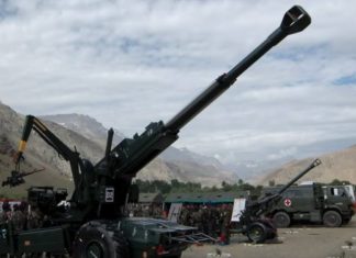 Rajasthan: Bofors Dhanush trial completes successfully in Pokhran Rajasthan