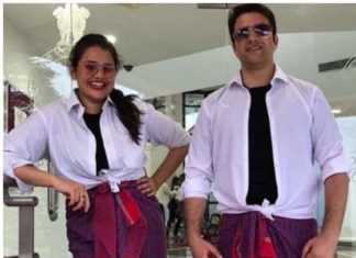 IAS Topper Tina Dabi lungi dance with hubby Athar; Check it out Tina Dabi