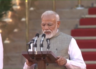 prime minister Narendra Modi swearing in ceremony 2019